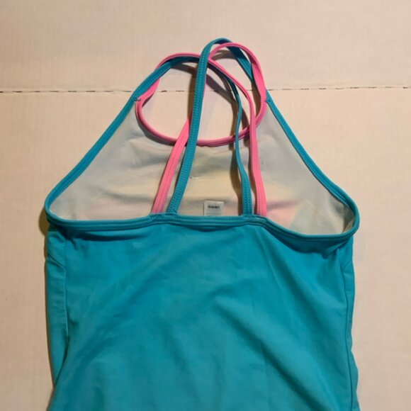 Vtg Joe Boxer Girls Sz Lg 10/12 Retro Look One Piece Swimsuit (I) - Picture 6 of 8